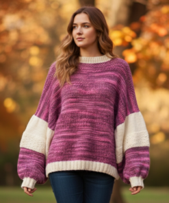 Emma talla S tejido a palillos