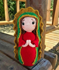 Virgen de Guadalupe 24cm.