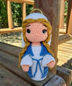 Virgen de Lourdes 24cm.